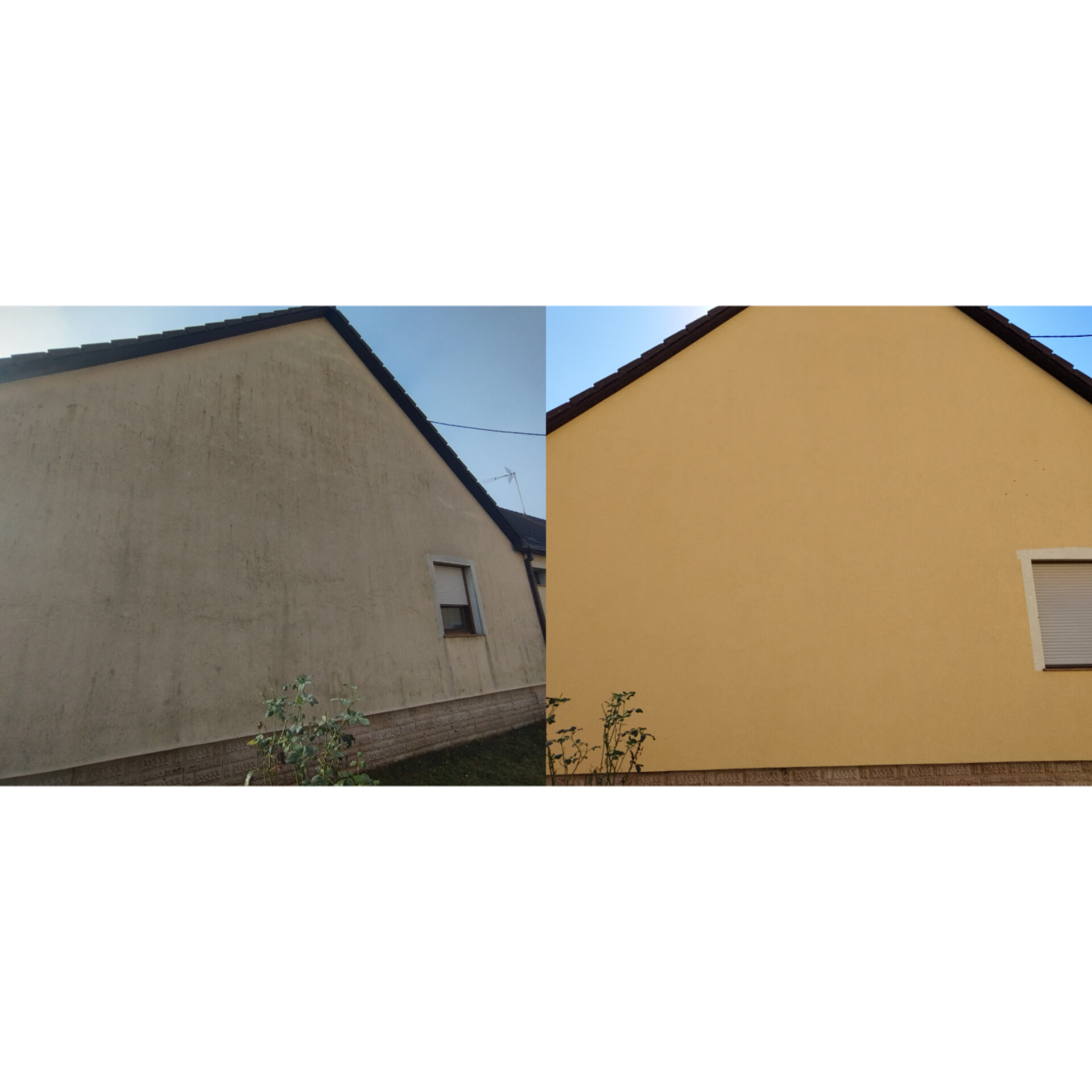 Čišćenje fasade obiteljske kuće u Đakovu