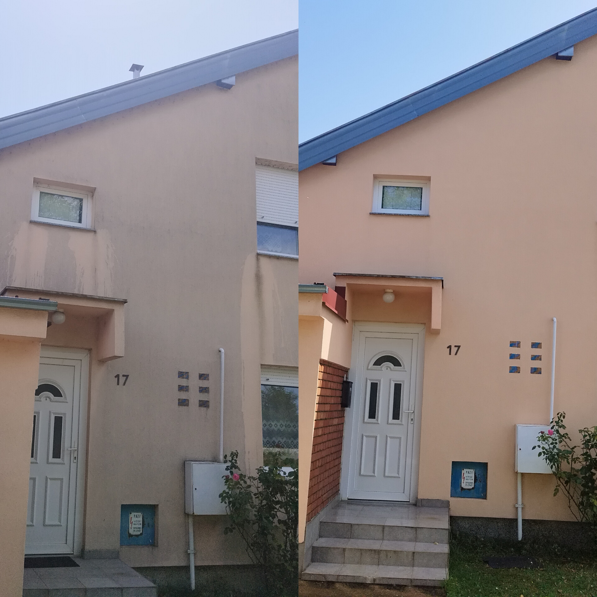Pranje fasade na obiteljskoj kući u Osijeku