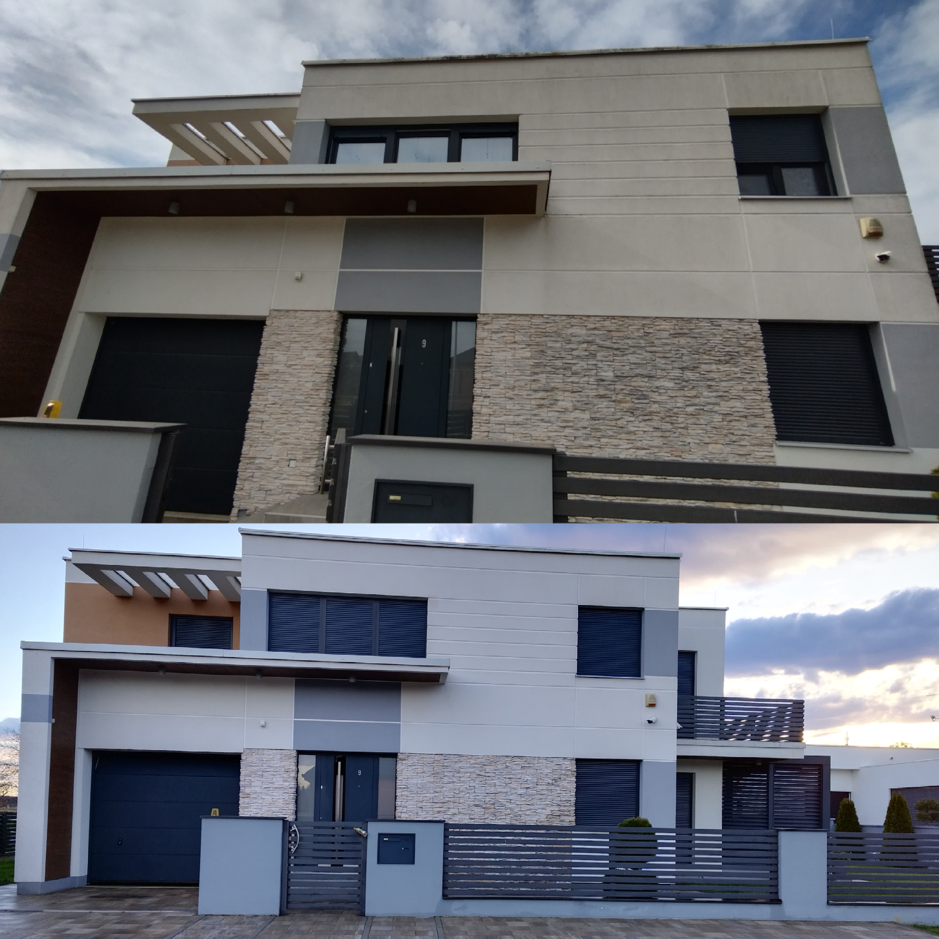 Pranje fasade na urbanoj vili u Vinkovcima